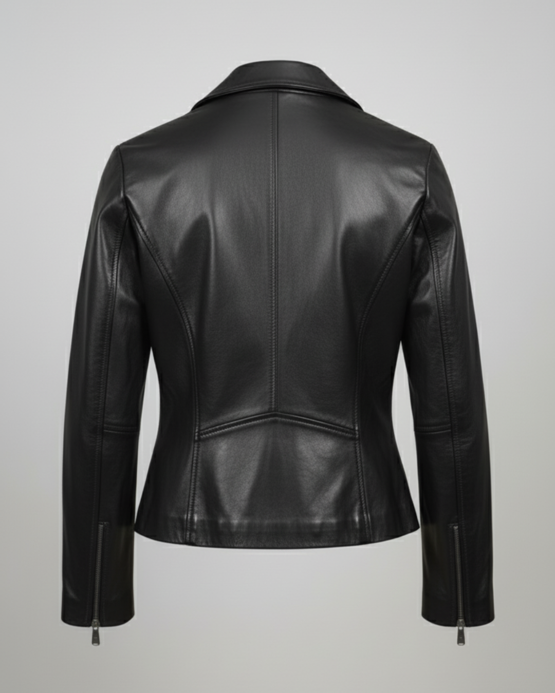 Ava - (Black) Sheep Leather Jacket