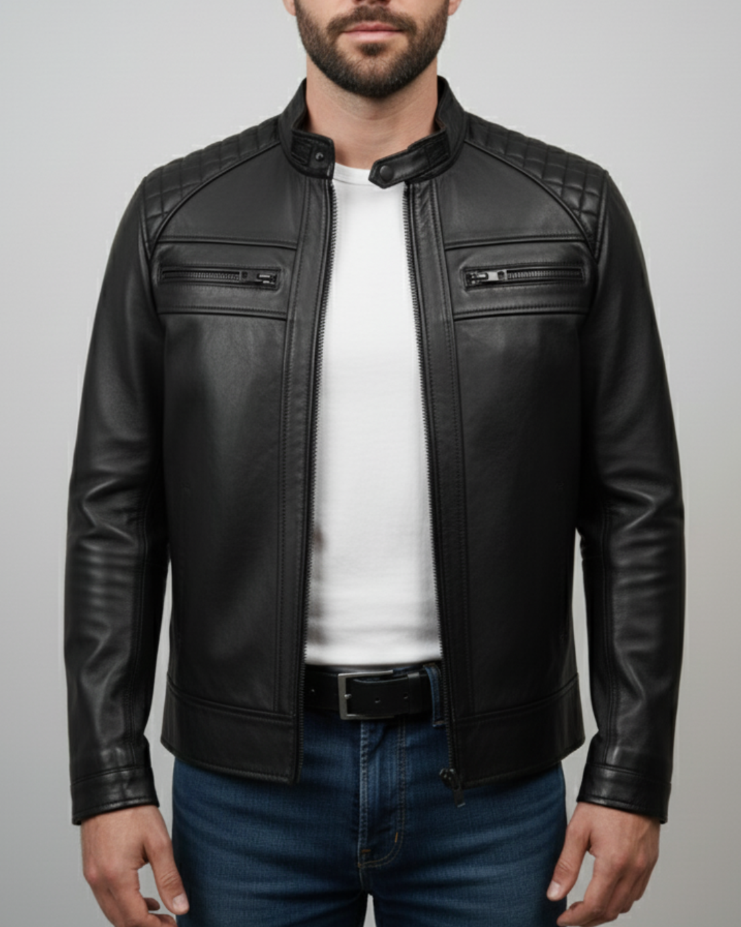 Matrix - (Black) Sheep Leather Jacket