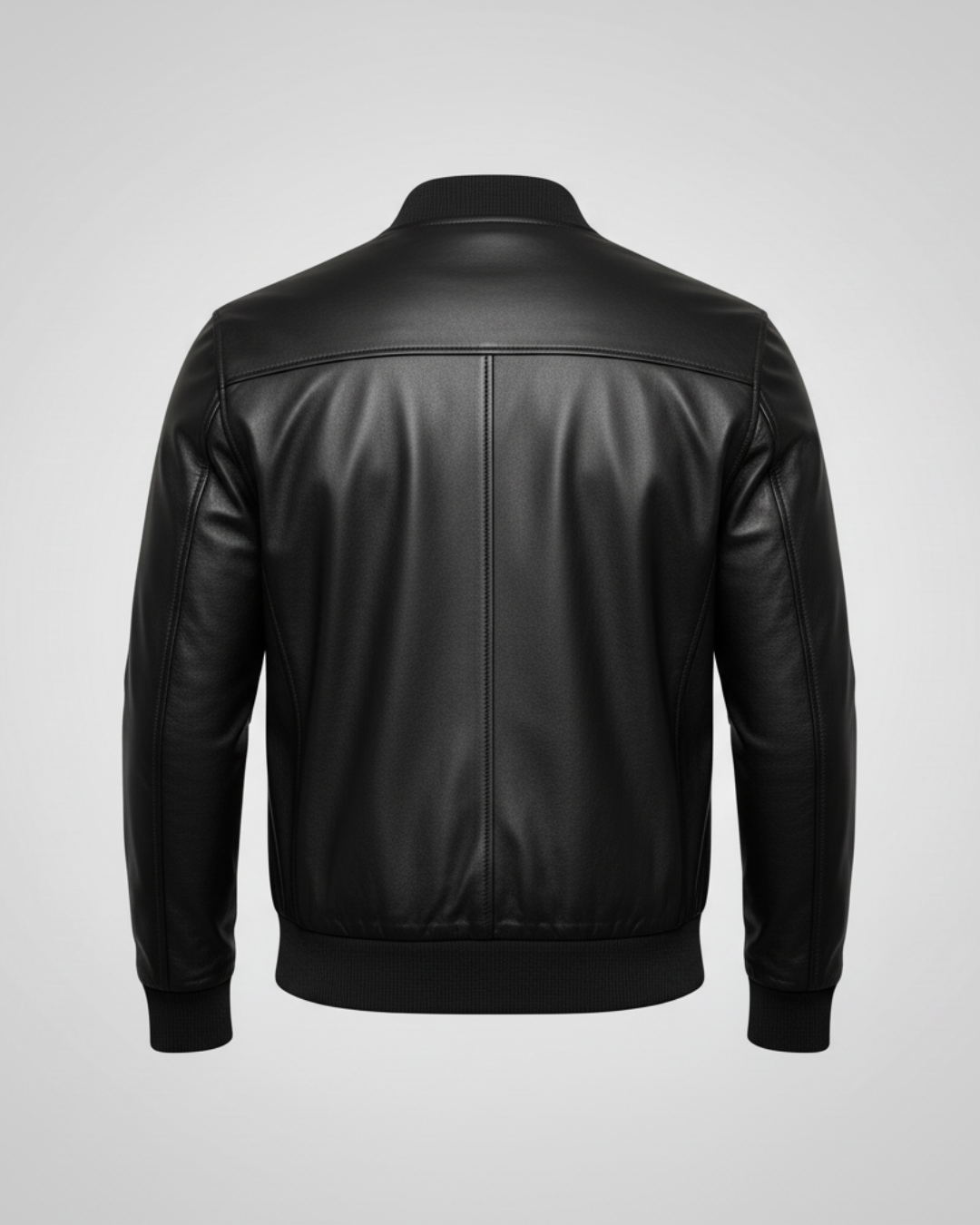Bomber - (Black) Sheep Leather Jacket