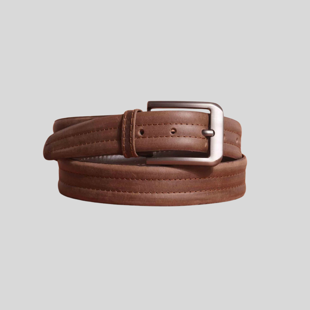 Formal Leather Belt - Brown