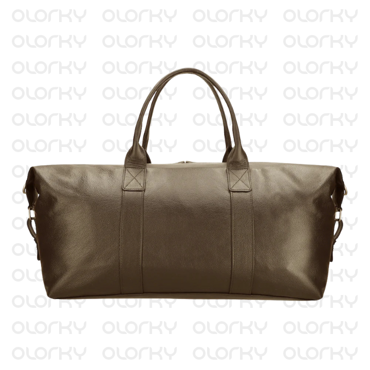 Nomad Leather Duffle Bag - Brown