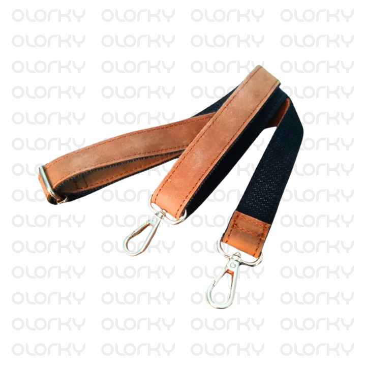 Designer Canvas and Leather Tote Bag