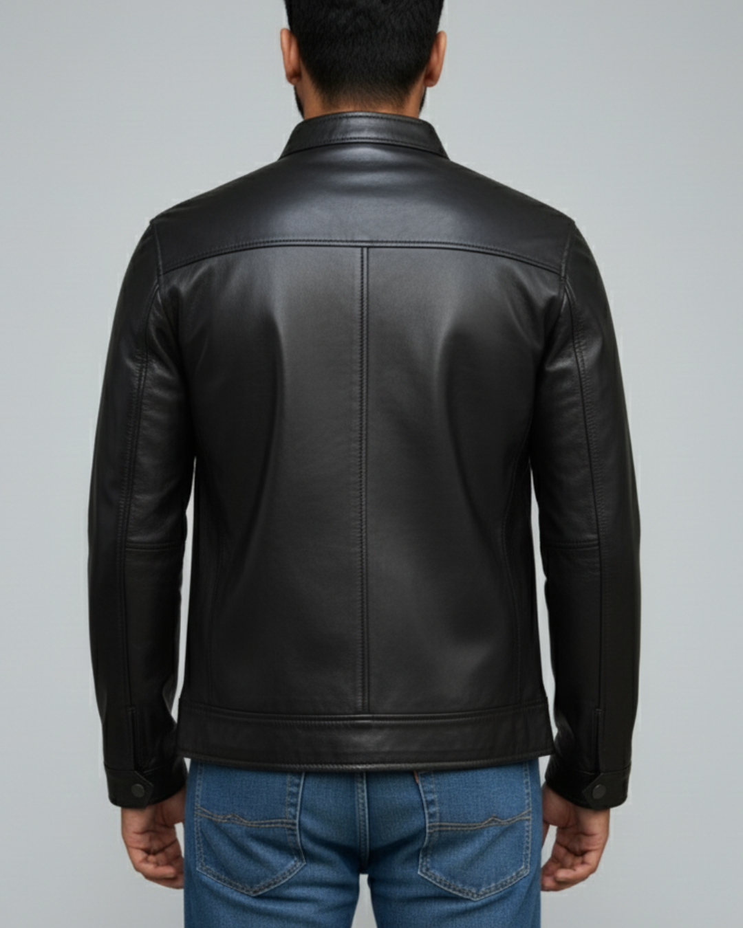 Phantom - (Black) Sheep Leather Jacket