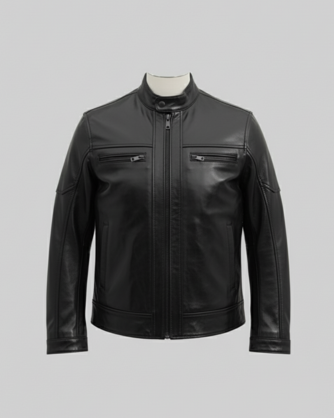Rocco - (Black) Sheep Leather Jacket