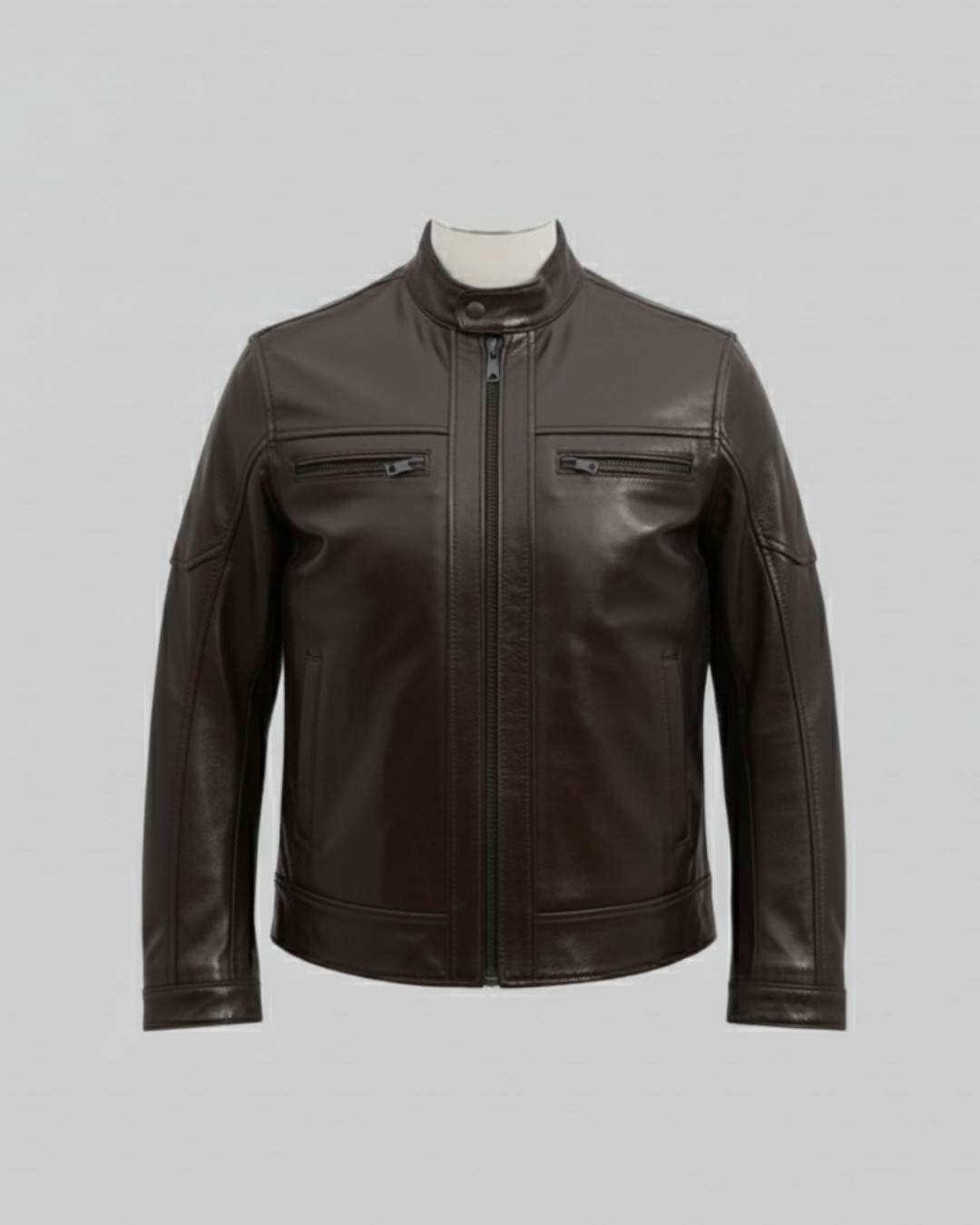 Rocco - (Brown) Sheep Leather Jacket