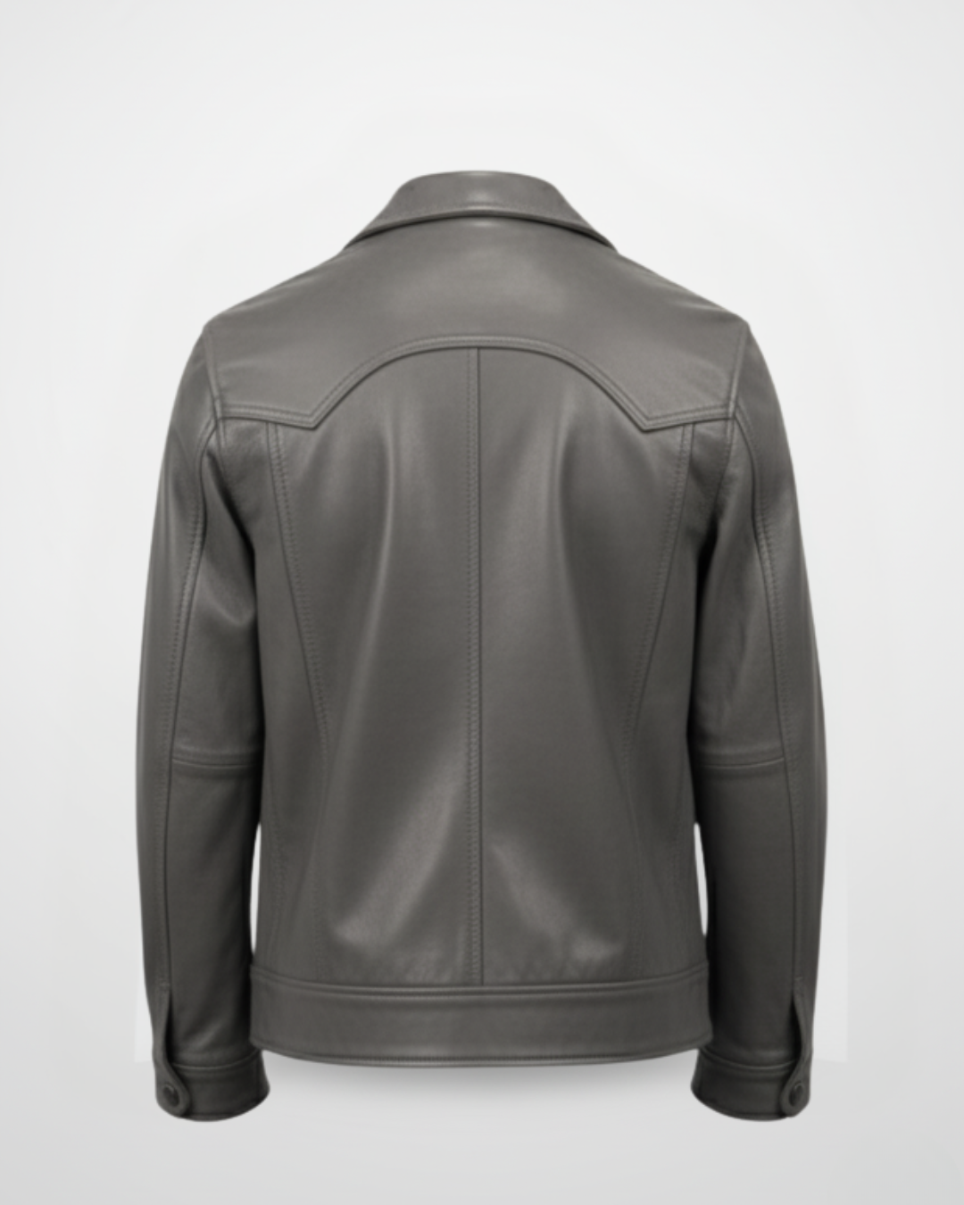 Rocco - (Grey) Sheep Leather Jacket