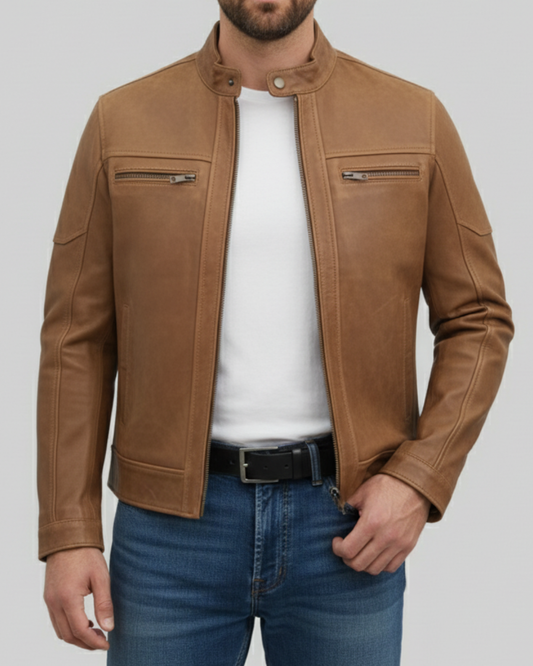 Rocco - (Vintage) Sheep Leather Jacket