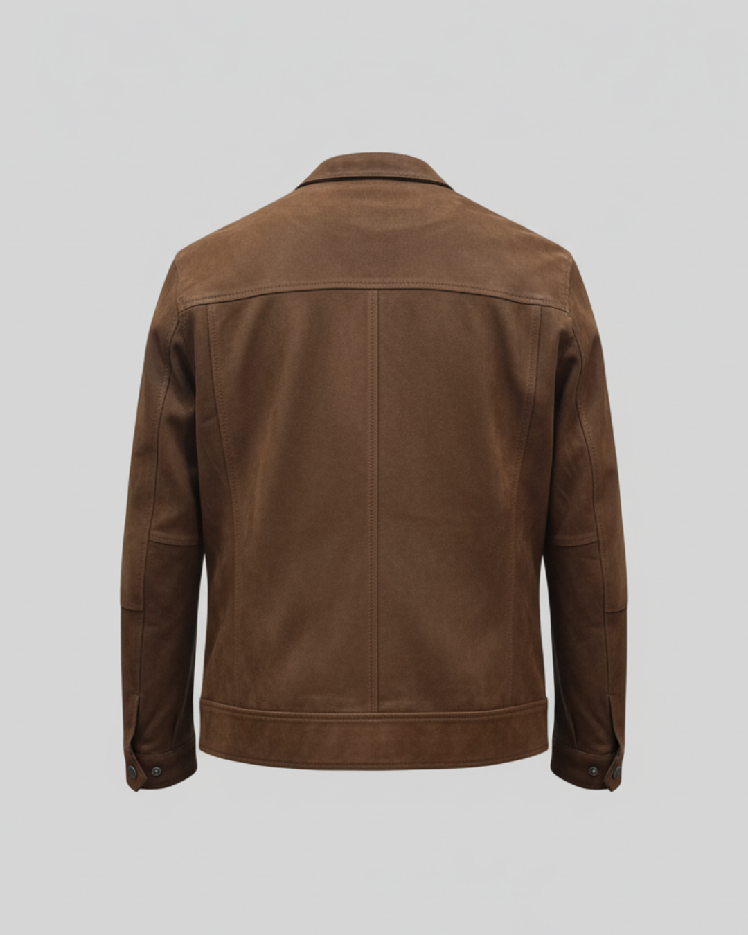 Suede - (Tan) Sheep Leather Jacket