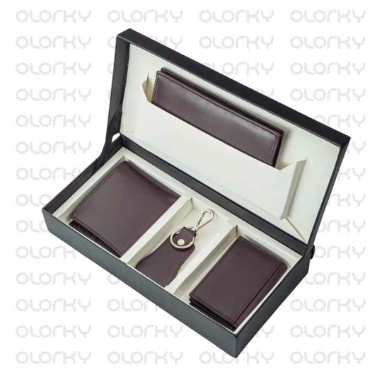 The Leather Vault Gift Box - Maroon
