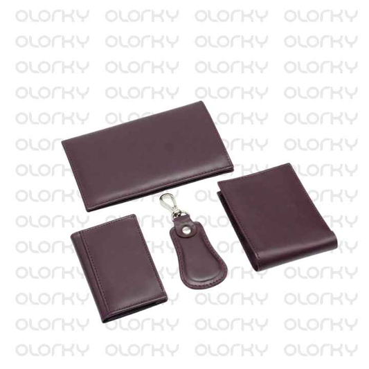 The Leather Vault Gift Box - Maroon