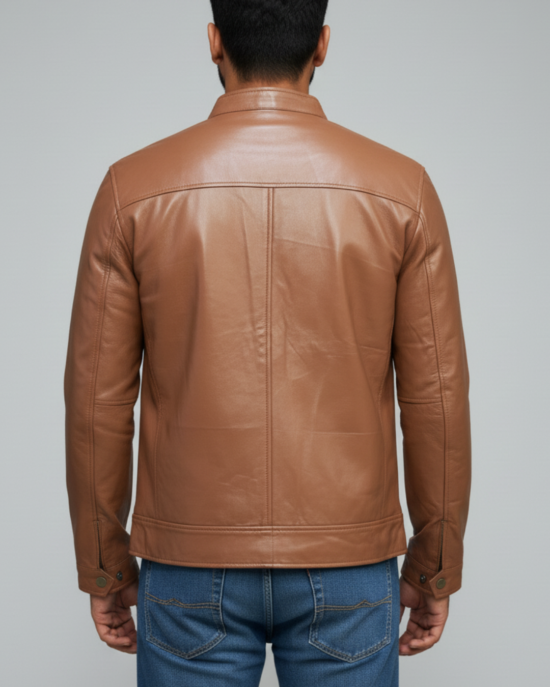 Phantom - (Tan) Sheep Leather Jacket
