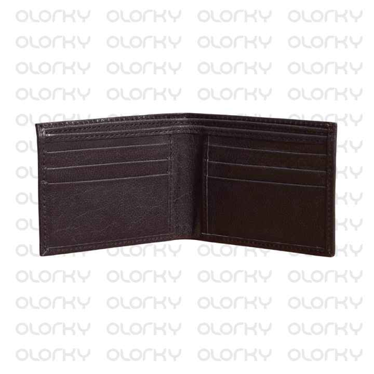 Black Braided Cow Leather Wallet