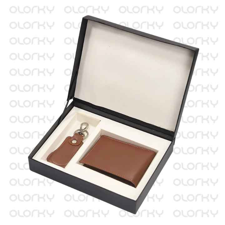 The Leather Vault (Mini) Gift Box - Tan