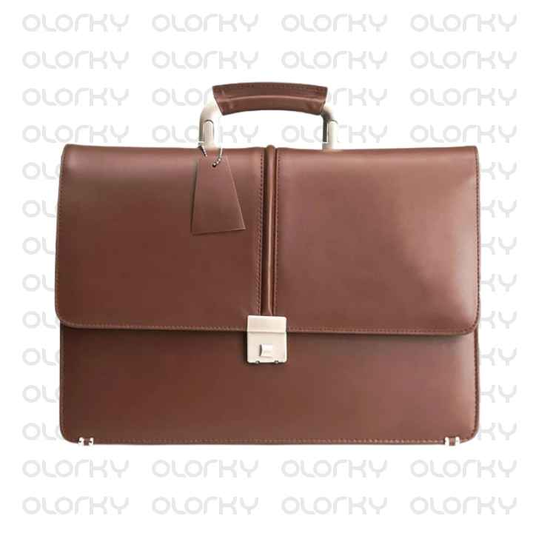 Workmate - Leather Laptop Bag (Brown)