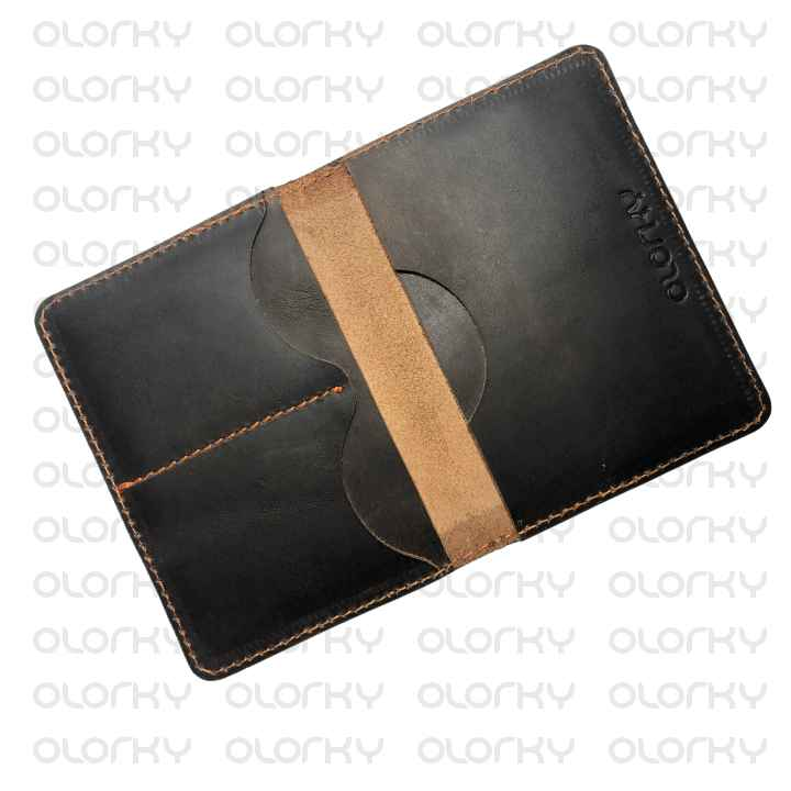 The Travelogue - Dark Borwn | Leather Passport Cover