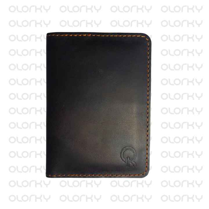 The Travelogue - Dark Borwn | Leather Passport Cover