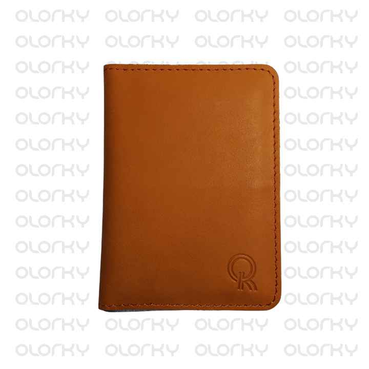 The Travelogue - Mustard | Leather Passport Cover