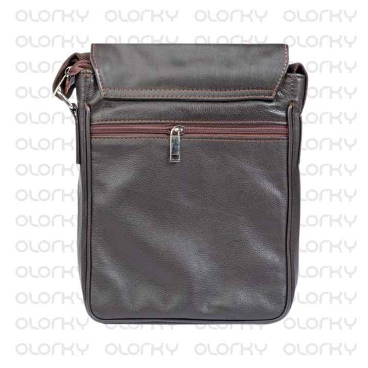 Brown Leather Crossbody Bag