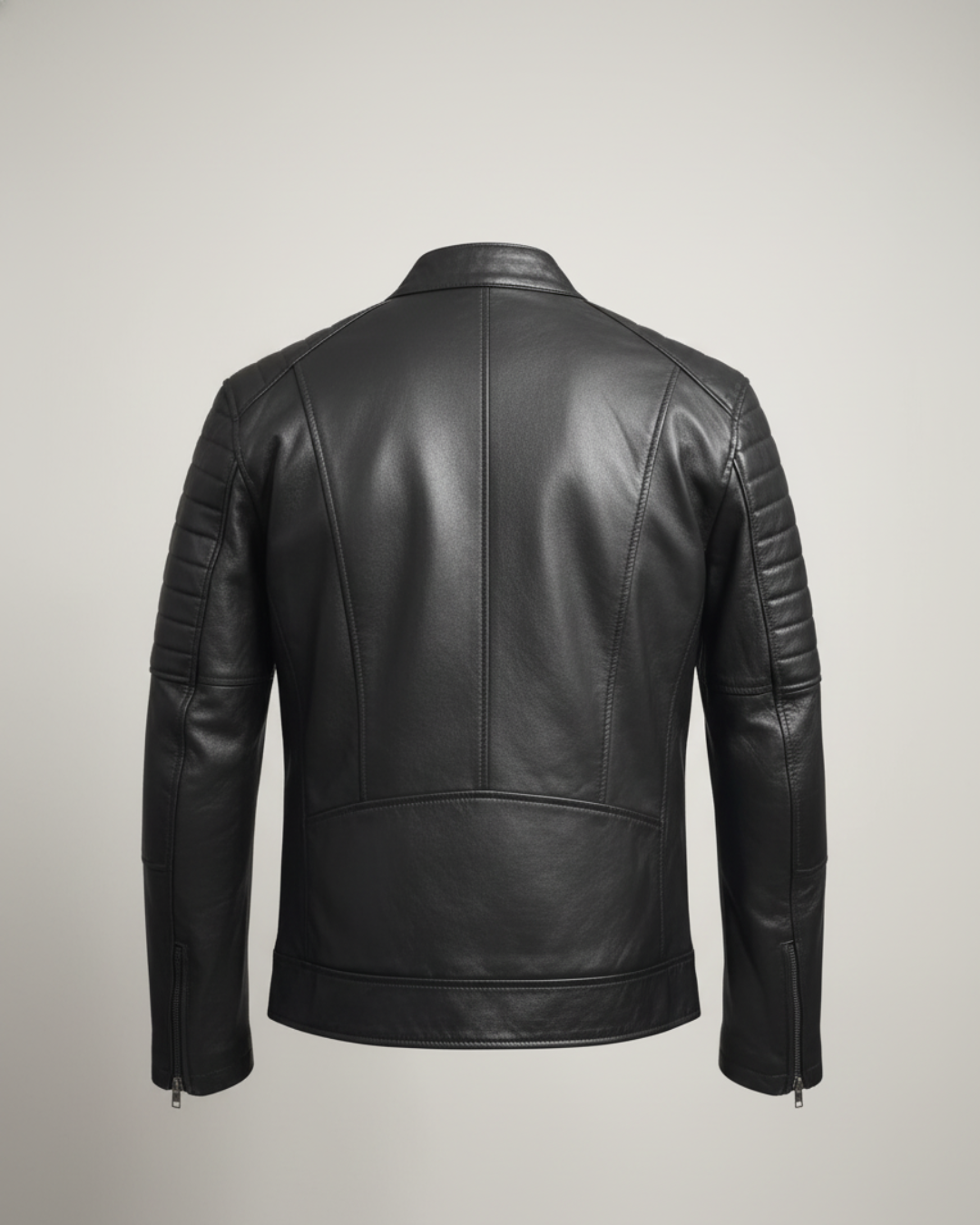 Puff - (Black) Sheep Leather Jacket