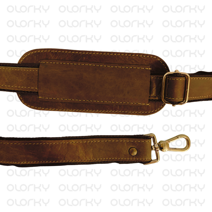 The Manager Leather Laptop Bag - Vintage