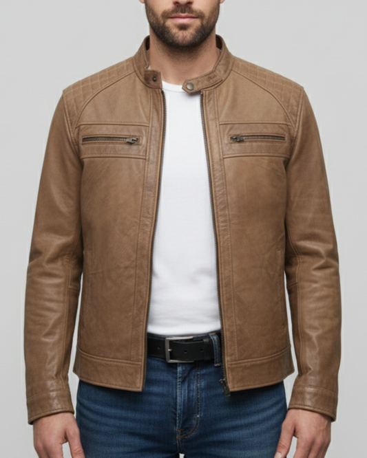 Matrix - (Vintage) Sheep Leather Jacket