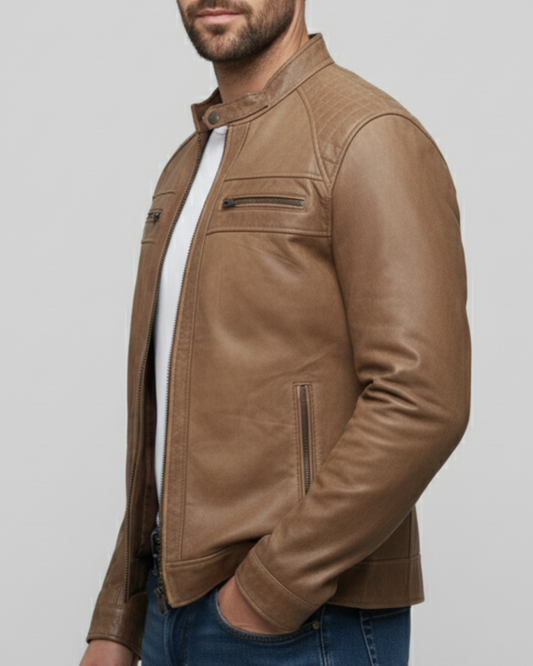 Matrix - (Vintage) Sheep Leather Jacket