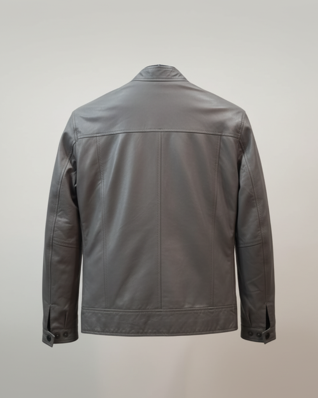 Matrix - (Grey) Sheep Leather Jacket