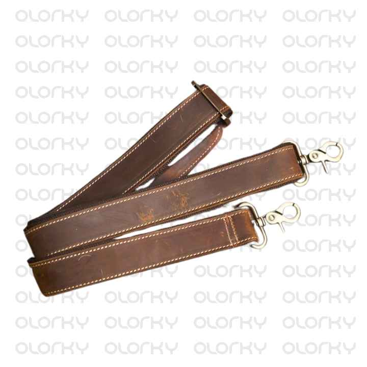 Vintage Brown Leather Office Carry Bag
