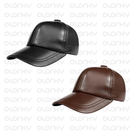 Leather Caps Bundle - Pack of 2