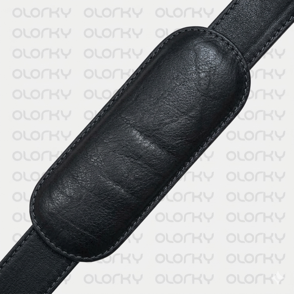Black Leather Crossbody Bag