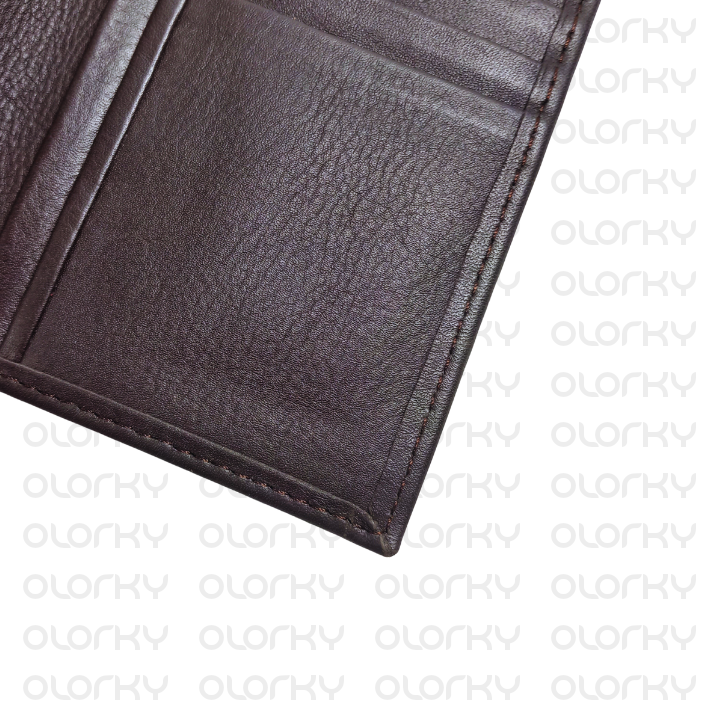 Cashlet Bifold Leather Wallet - Brown