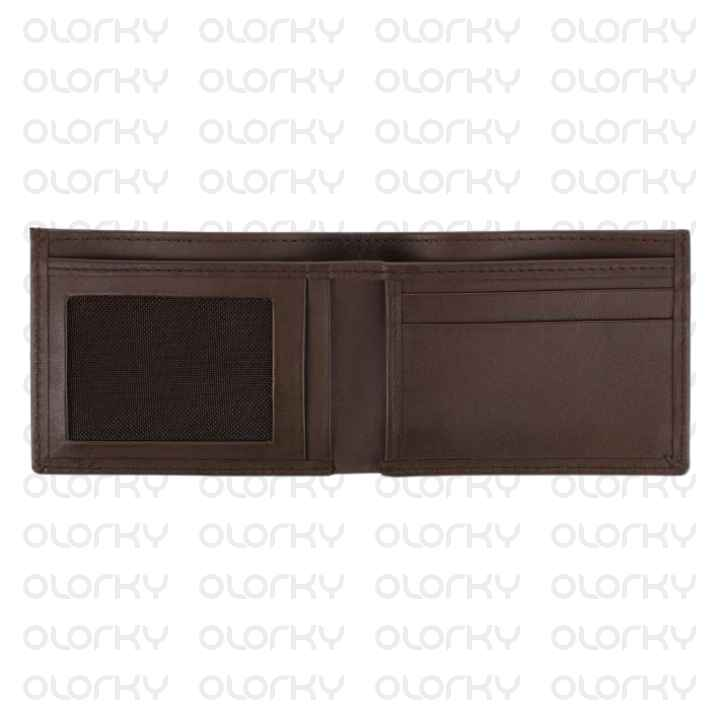 Classic Men Leather Wallet - Brown