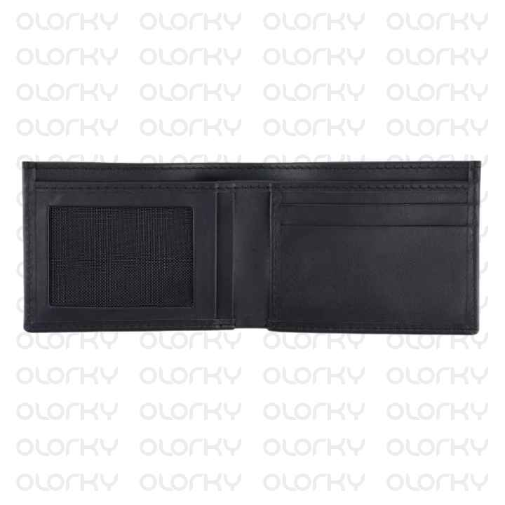 Classic Men Leather Wallet - Black