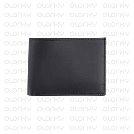 Classic Men Leather Wallet - Black