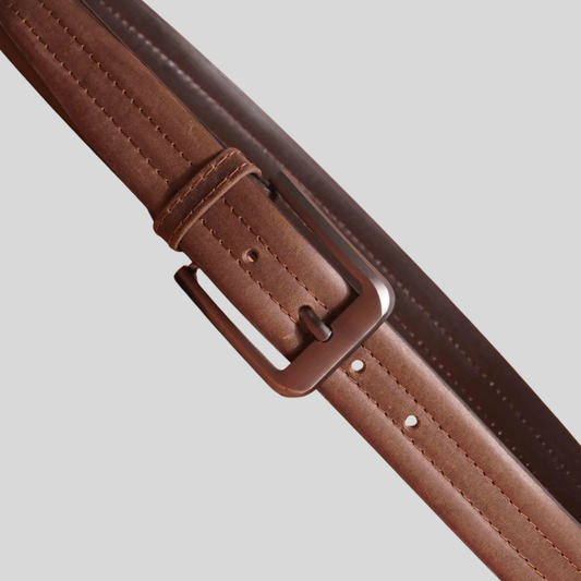Formal Leather Belt - Brown