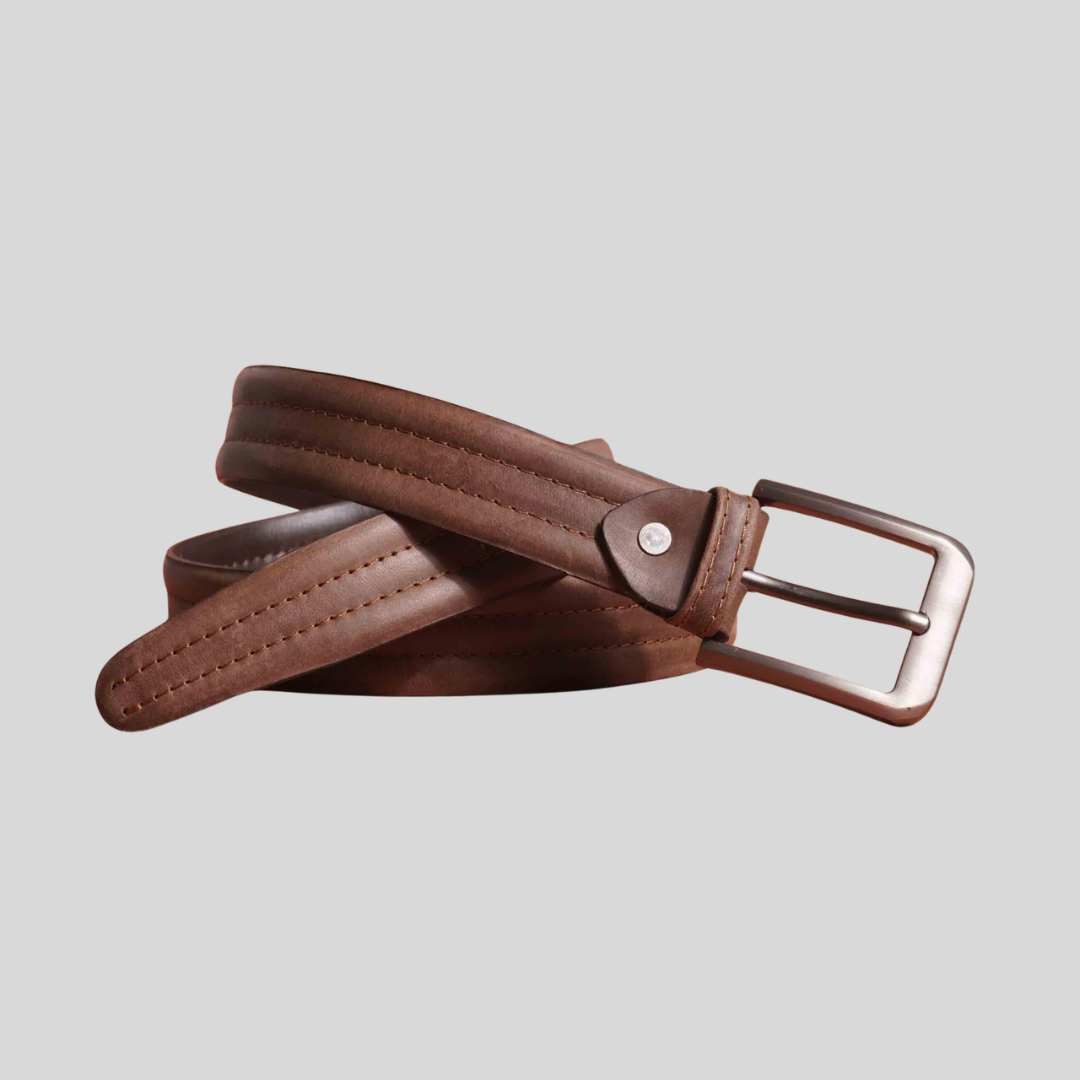 Formal Leather Belt - Brown