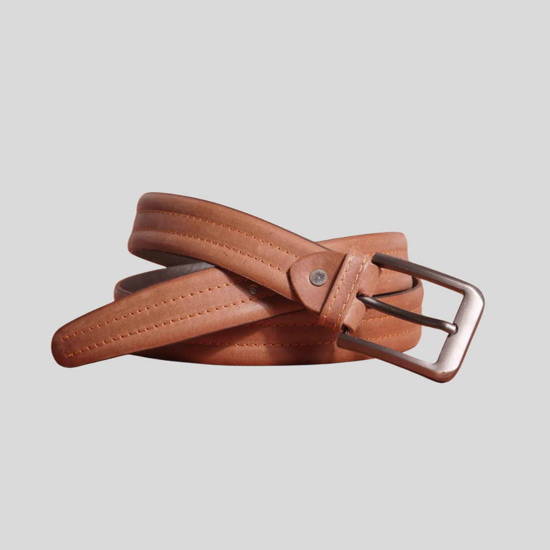 Formal Leather Belt - Tan