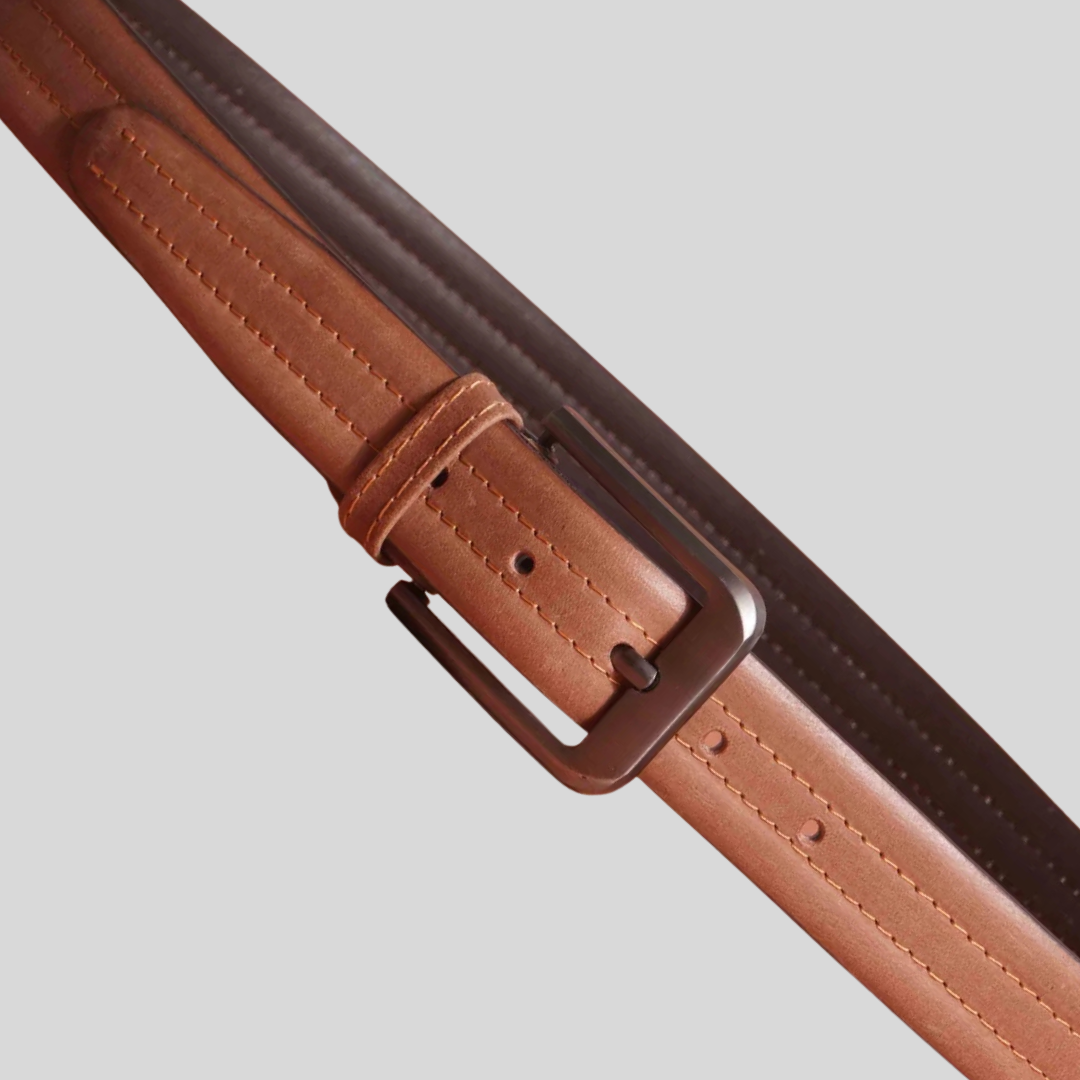 Formal Leather Belt - Tan