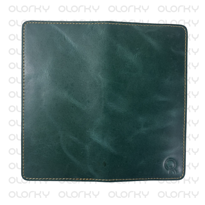 Infinity - Leather Long Wallet - Green