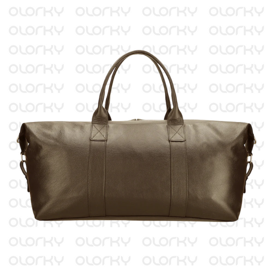 Nomad Leather Duffle Bag - Brown