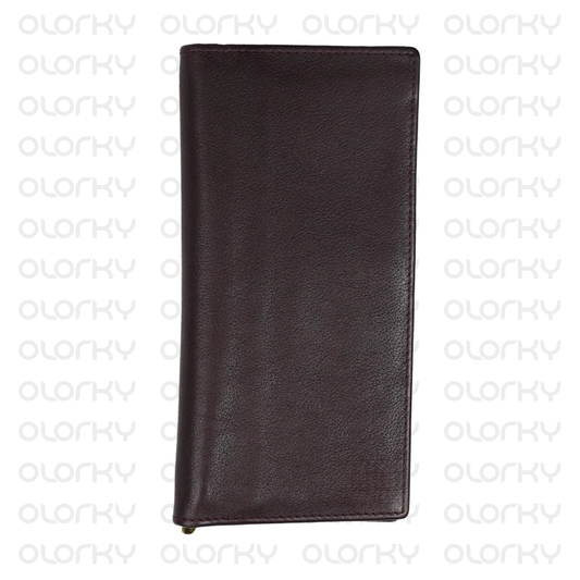 Prime - Leather Long Wallet (Brown)