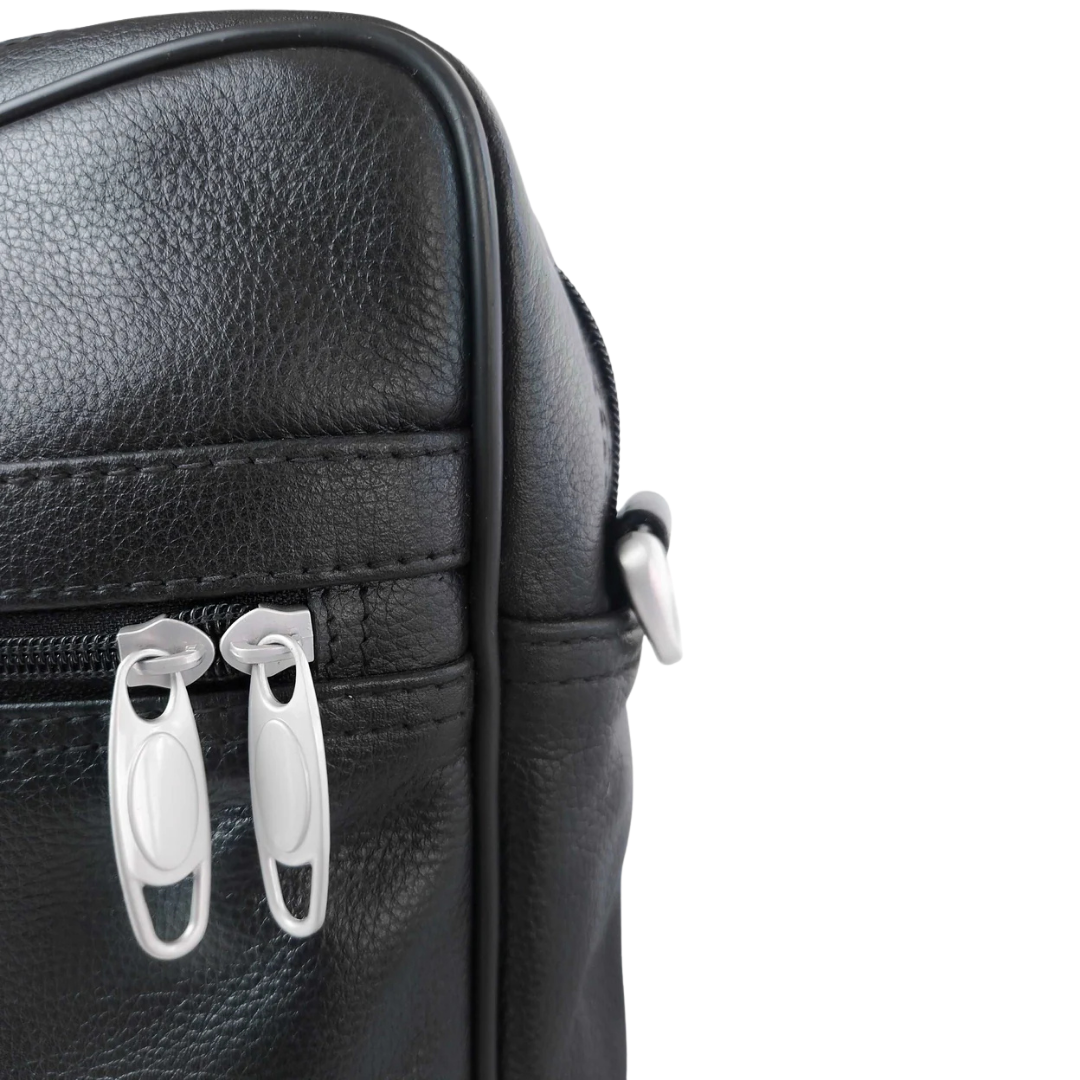 The Manager - Leather Laptop Bag (Black)