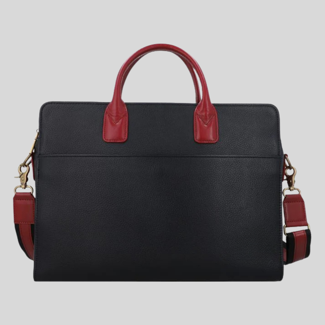 Manhattan Executive Bag - Black/Red