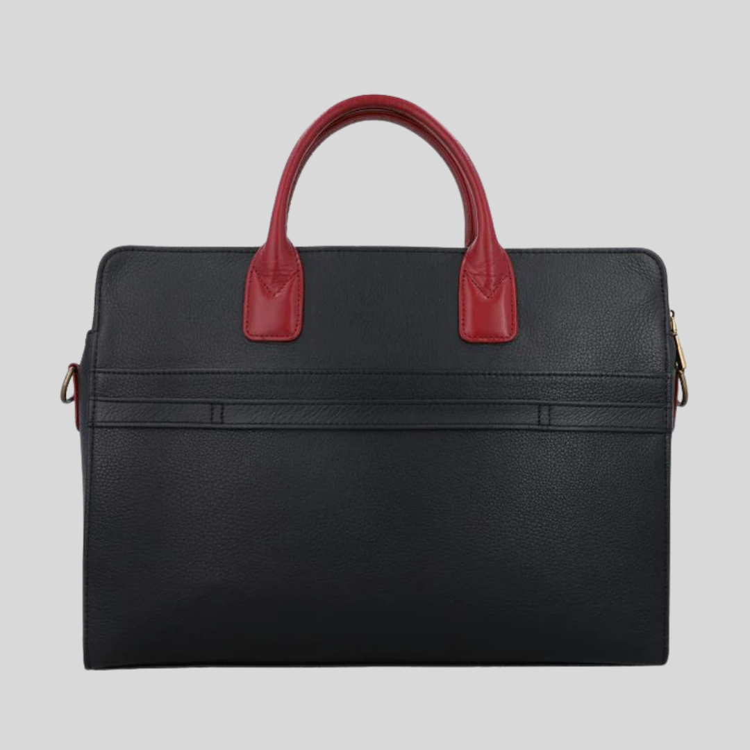 Manhattan Executive Bag - Black/Red