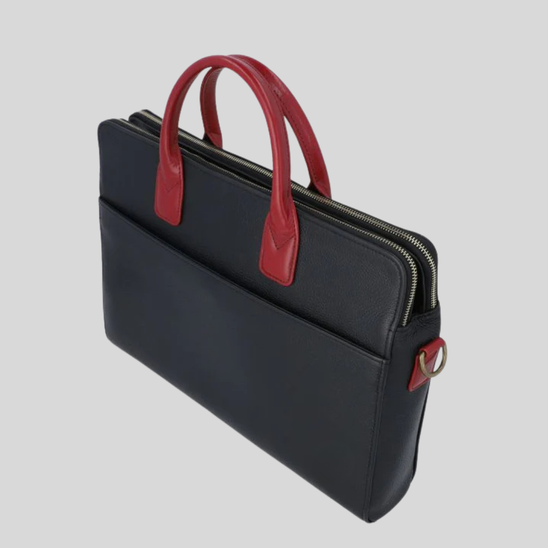 Manhattan Executive Bag - Black/Red