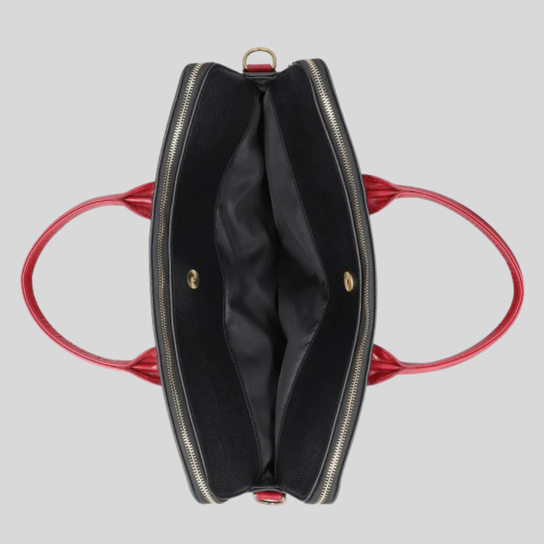 Manhattan Executive Bag - Black/Red