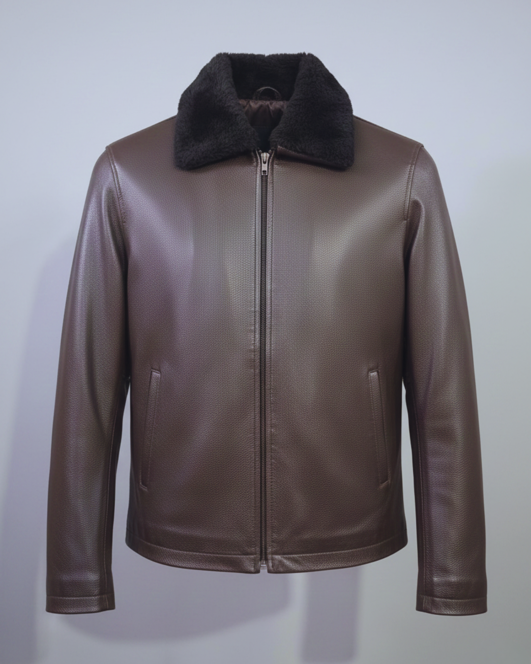 Revolt - (Brown) Cow Leather Jacket