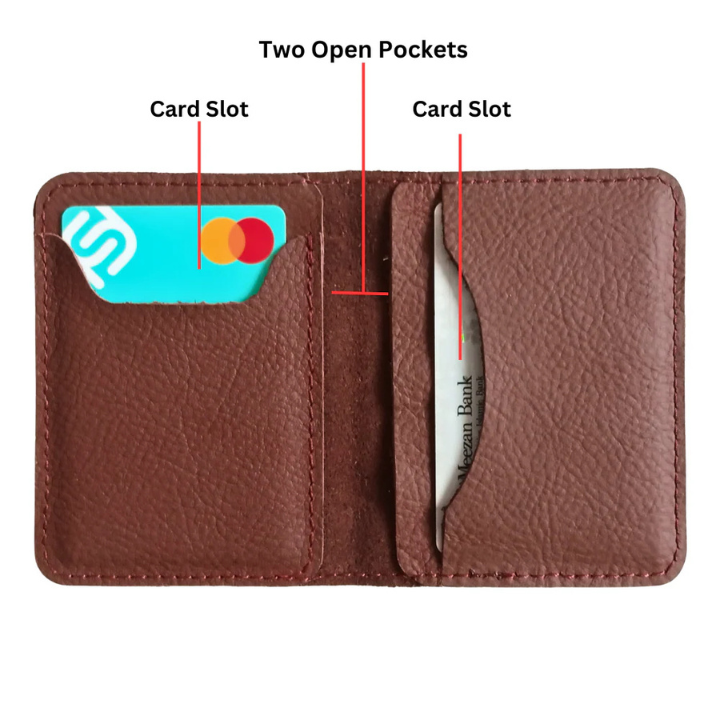 Fury - Leather Cardholder - Rust