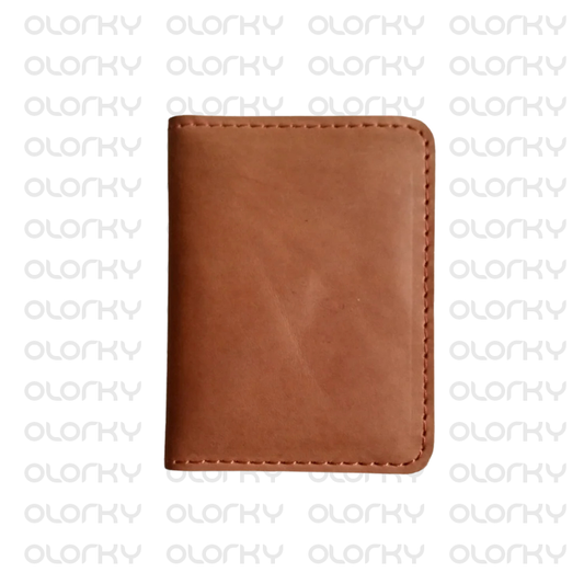 Fury - Leather cardholder - Tan