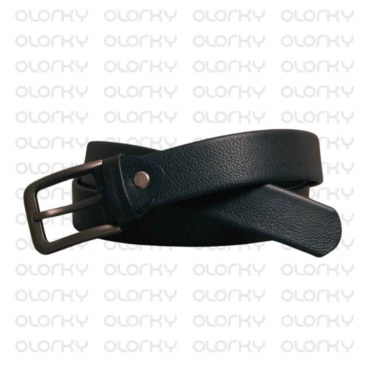 Grace Leather Belt - Black